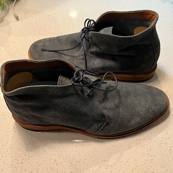 Frye Suede Shoes with Box - Worn twice - Picture 1 of 5